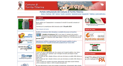 Desktop Screenshot of comune.torritatiberina.rm.it